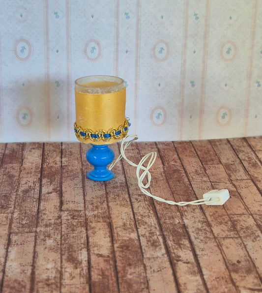 Lundby lampe, patina