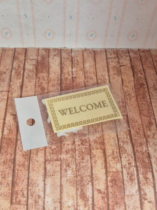 Welcome dørmåtte