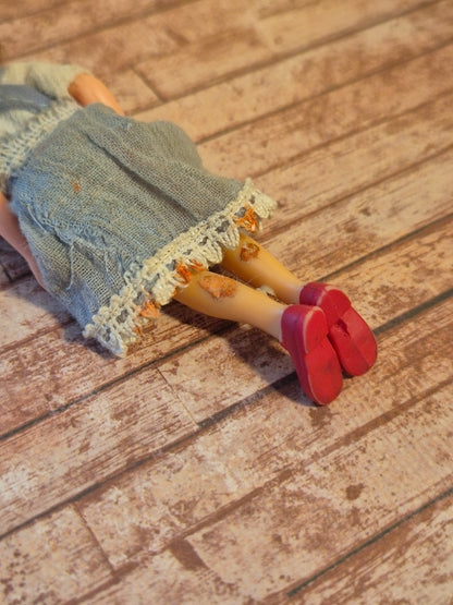Lundby pige, limrester