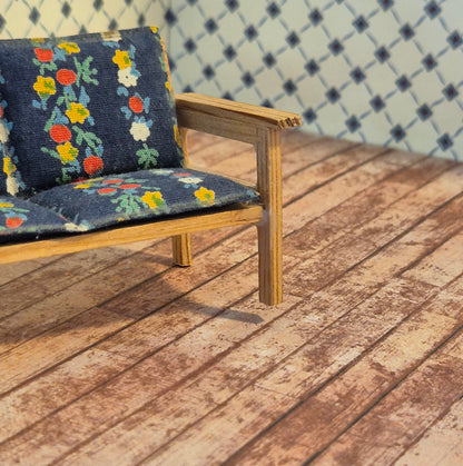 Lisa havesofa, limet skæv