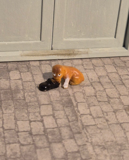 Lundby hundehvalp, skadet poter