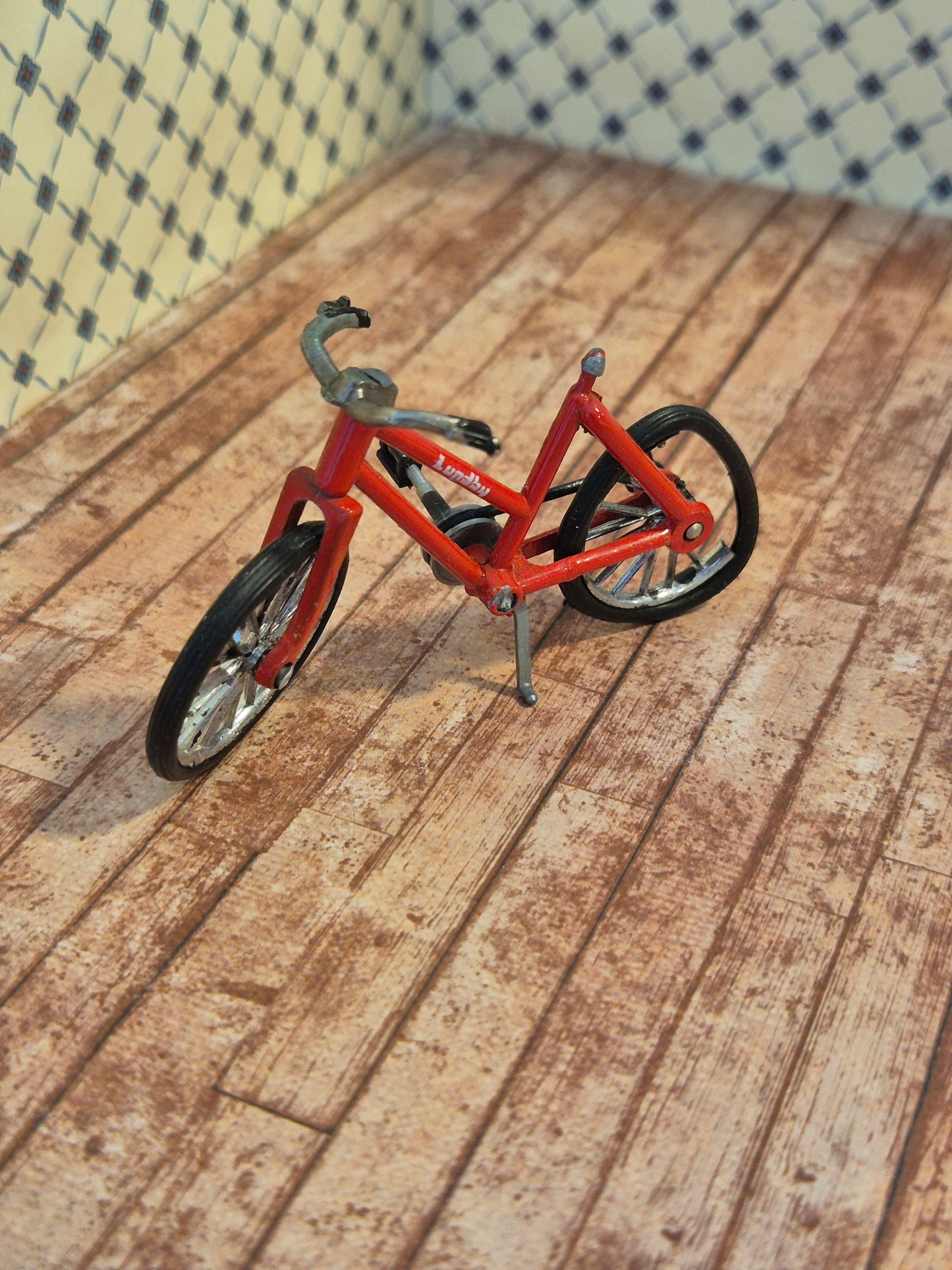 Lundby cykel med skader