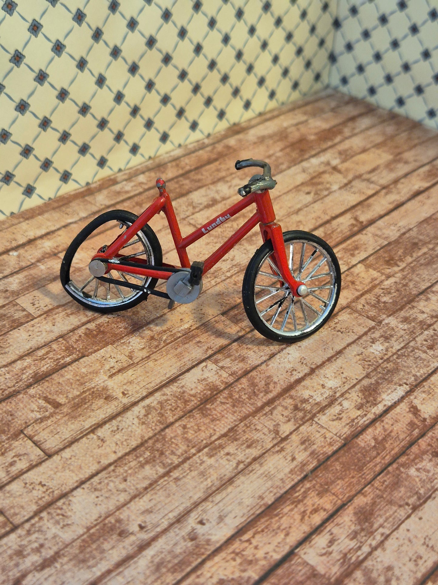 Lundby cykel med skader