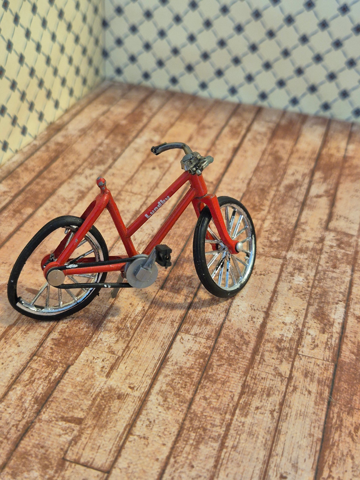 Lundby cykel med skader