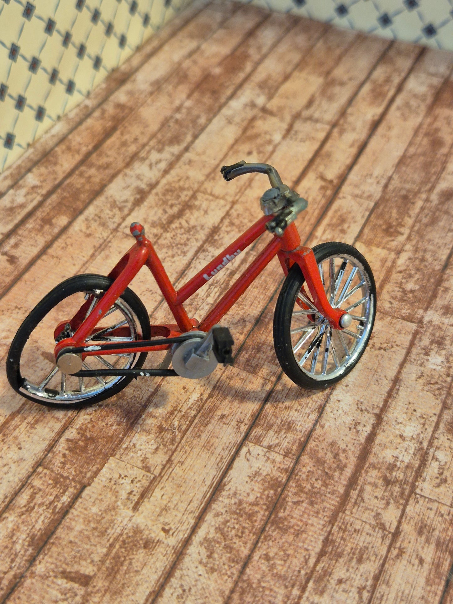 Lundby cykel med skader