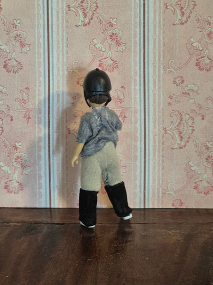 Lundby dreng i ridetøj