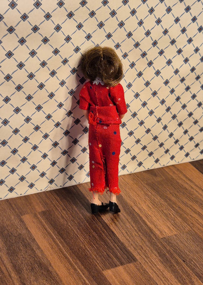 Lundby dame, skævt ben
