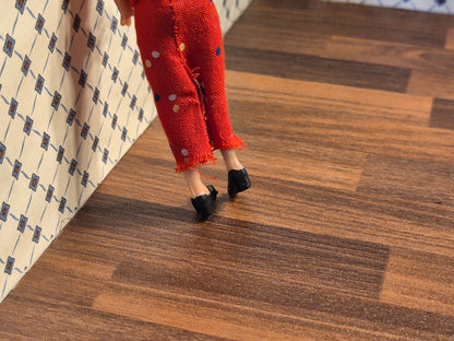 Lundby dame, skævt ben