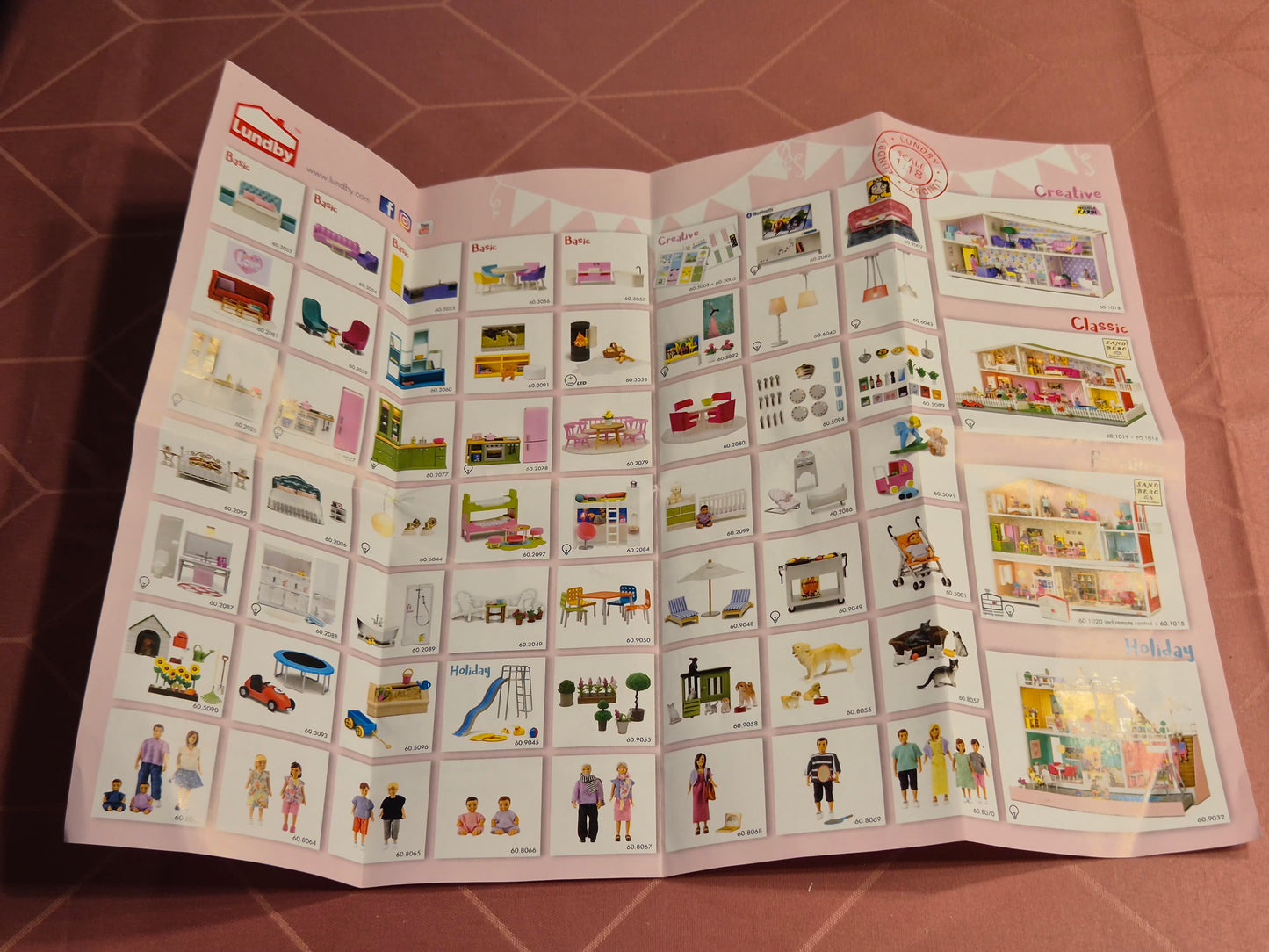 Lundby katalog ark