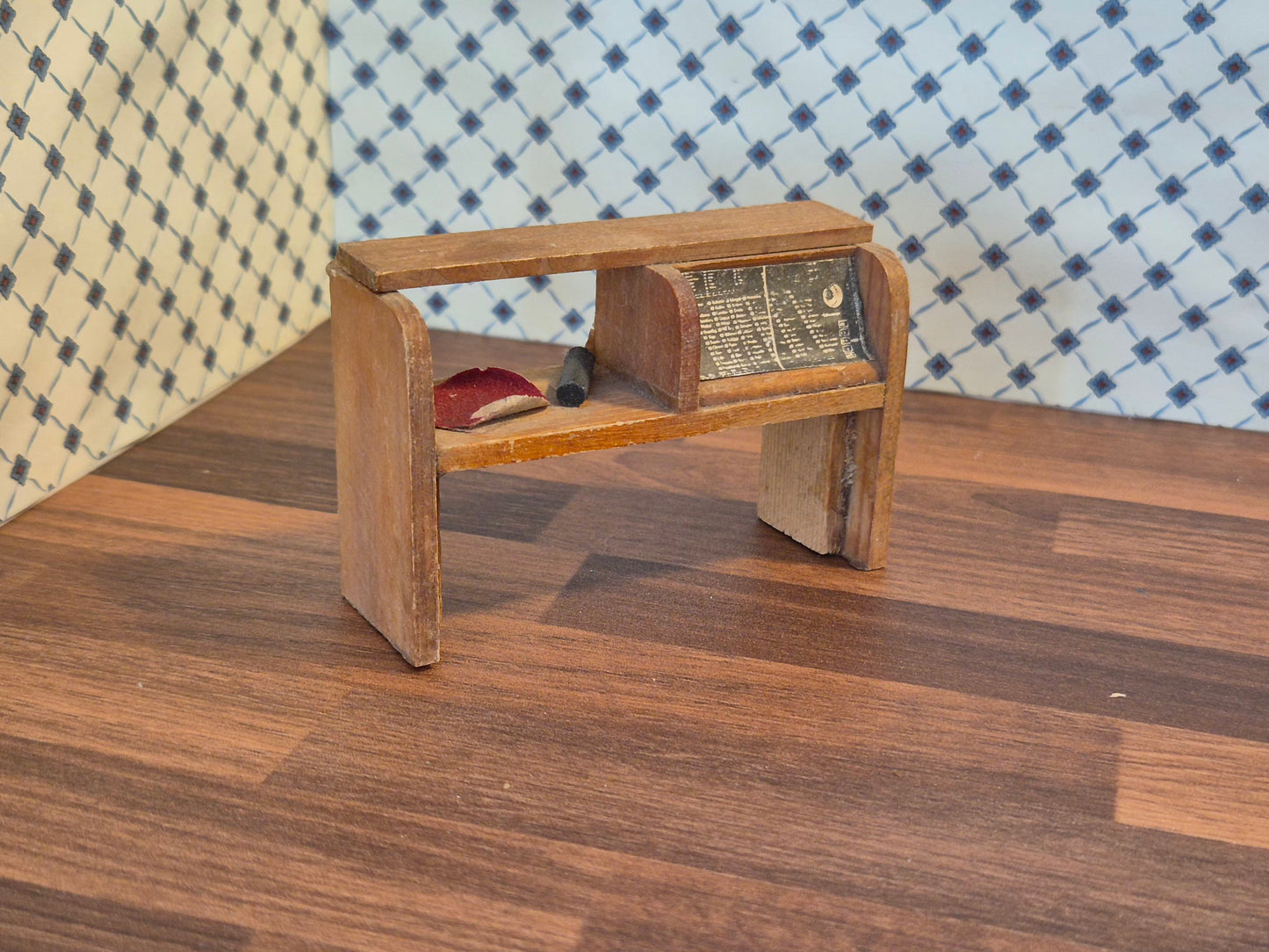 Vintage grammofonafspiller, ikke intakt.