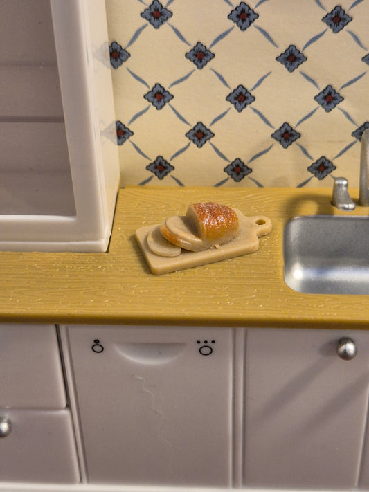 Lundby  skærebræt med brød