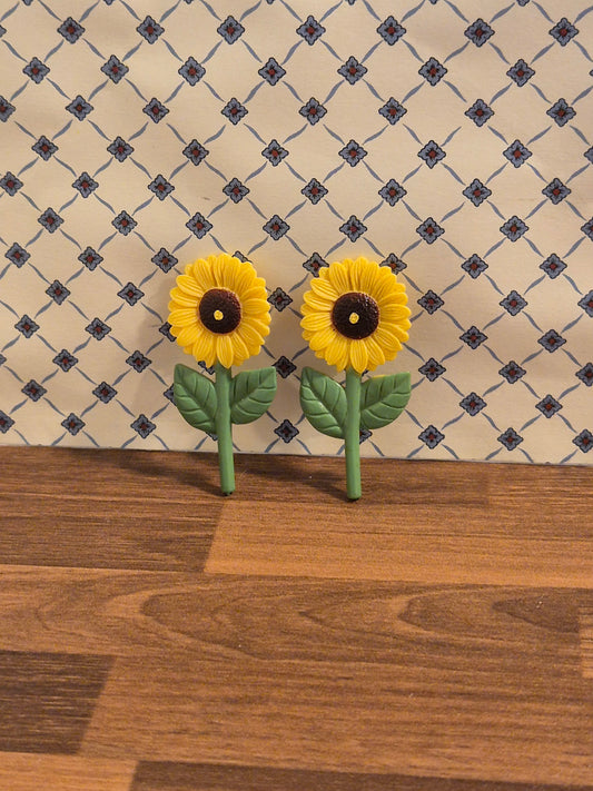 Lundby solsikker, skåret