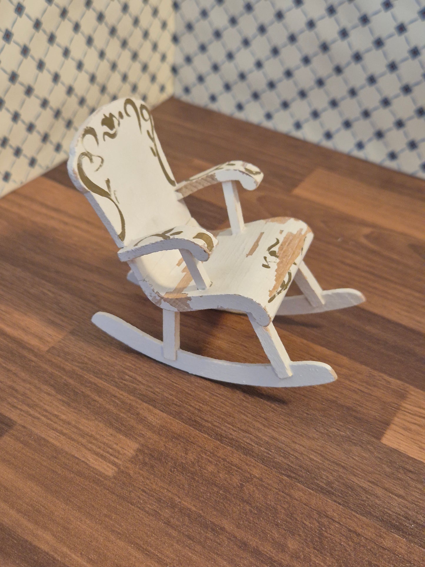 Lundby  gyngestol med slid