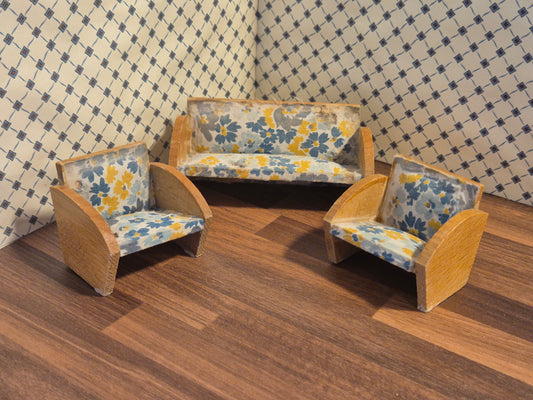 Vintage sofa og lænestole