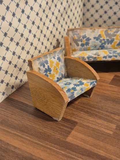 Vintage sofa og lænestole