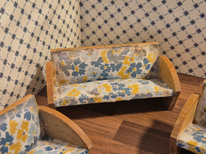 Vintage sofa og lænestole