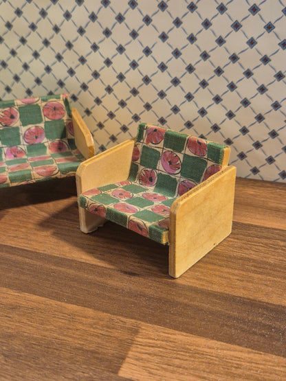Vintage sofa og lænestole