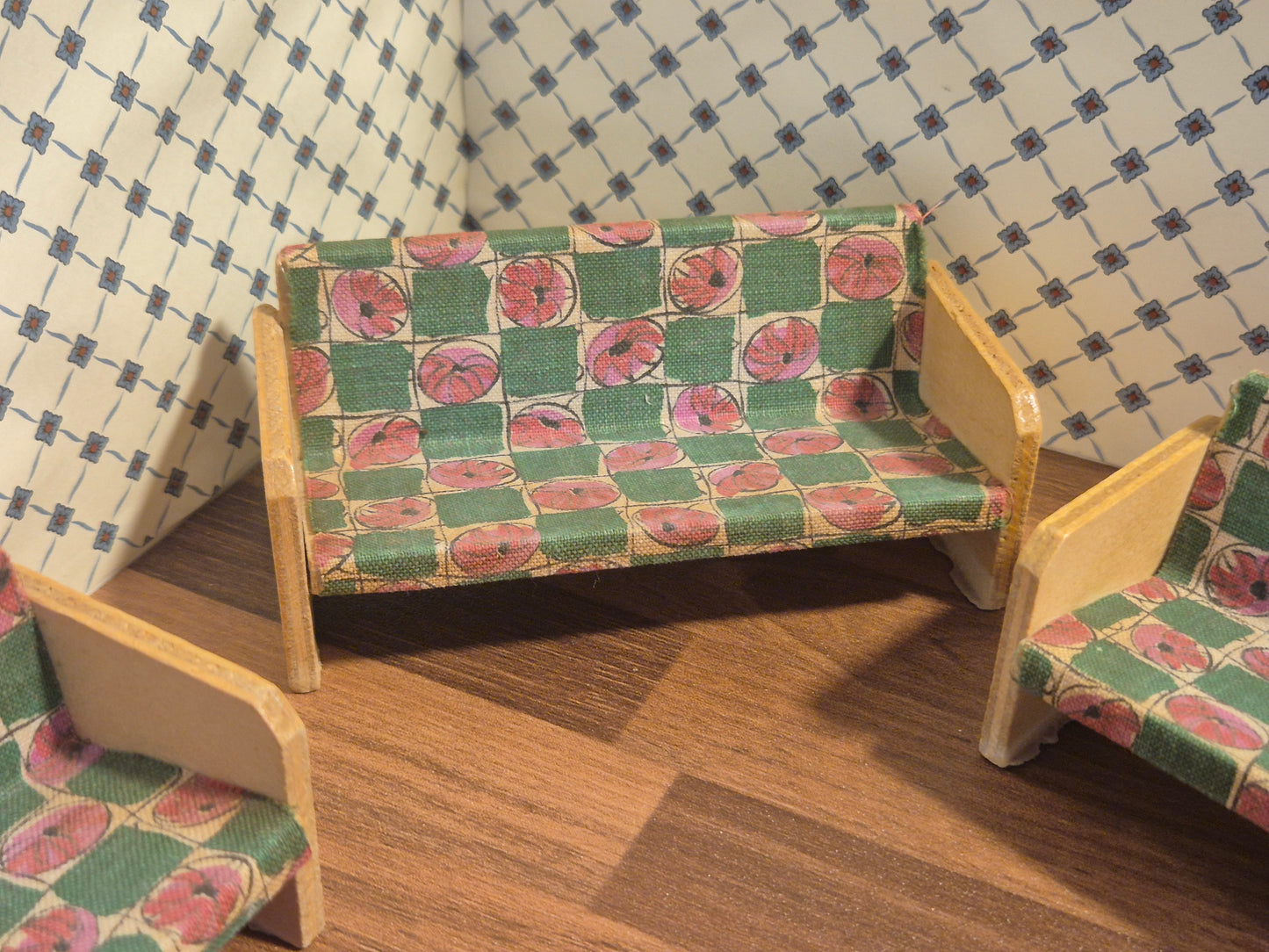 Vintage sofa og lænestole