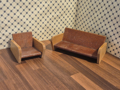 Vintage sofa og lænestol