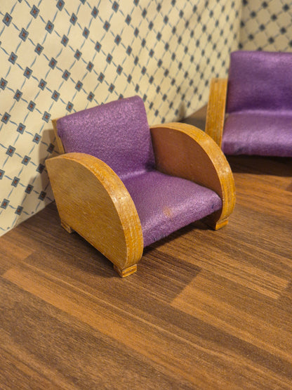 Vintage sofa og lænestol