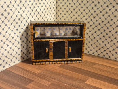 Vintage 1:12 skab