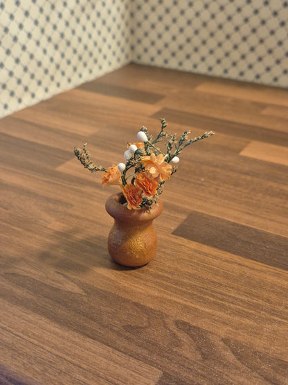 Gulvvase med blomster