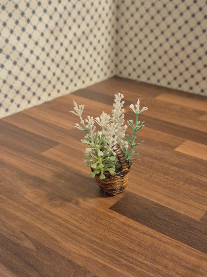 Kurv med blomster