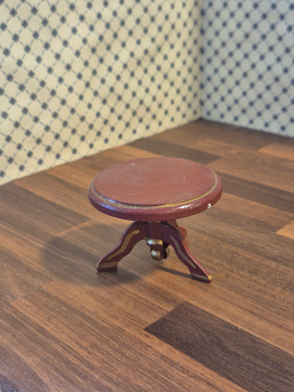 Vintage bord, malet