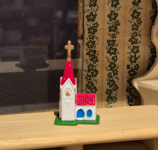 Kirke julepynt figur